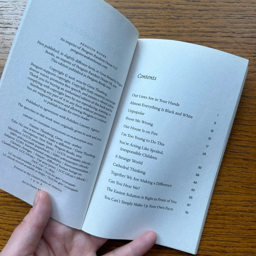 Brand New Greta Thunberg book - Picture 4 of 5